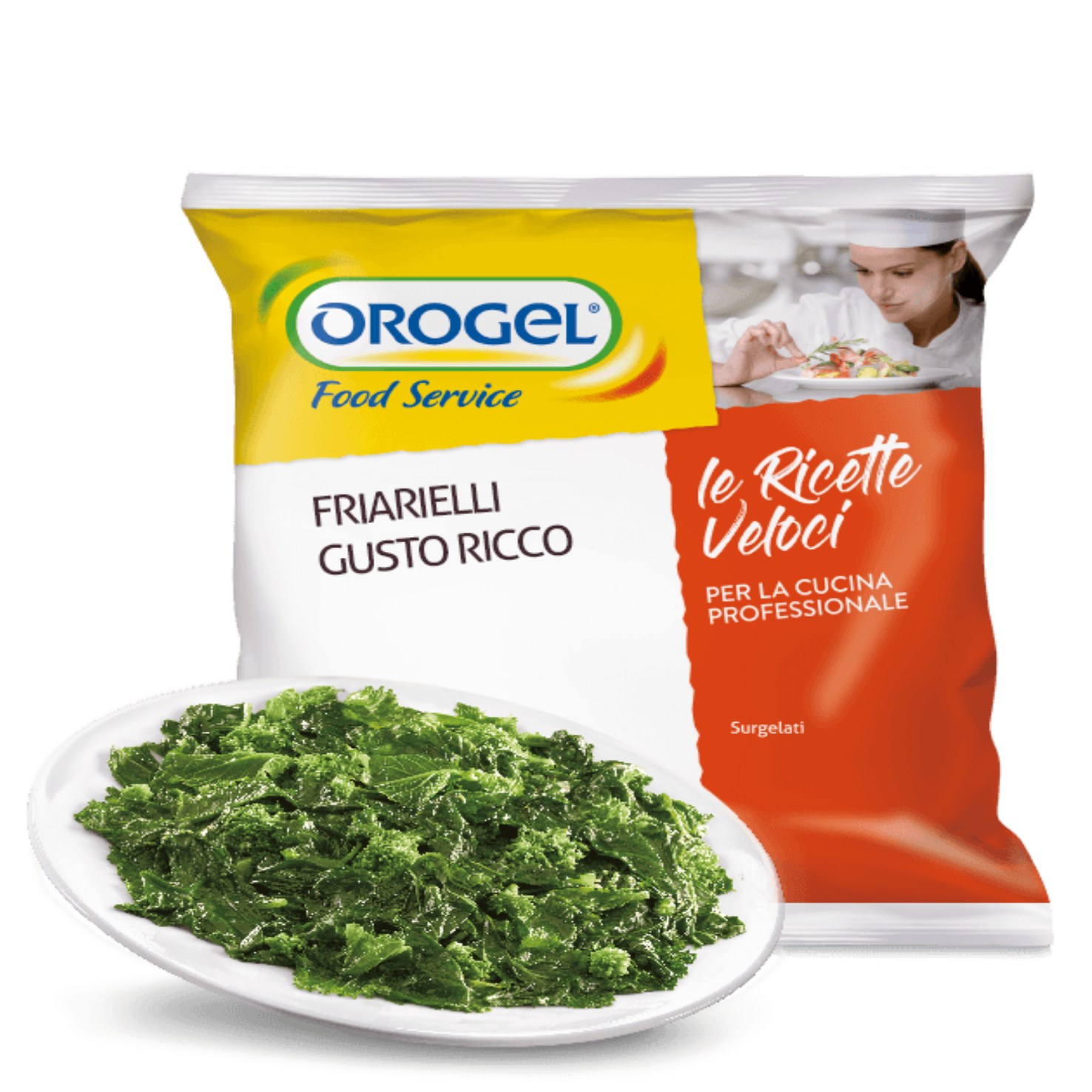 Friarielli Gusto Ricco Orogel 1 Kg