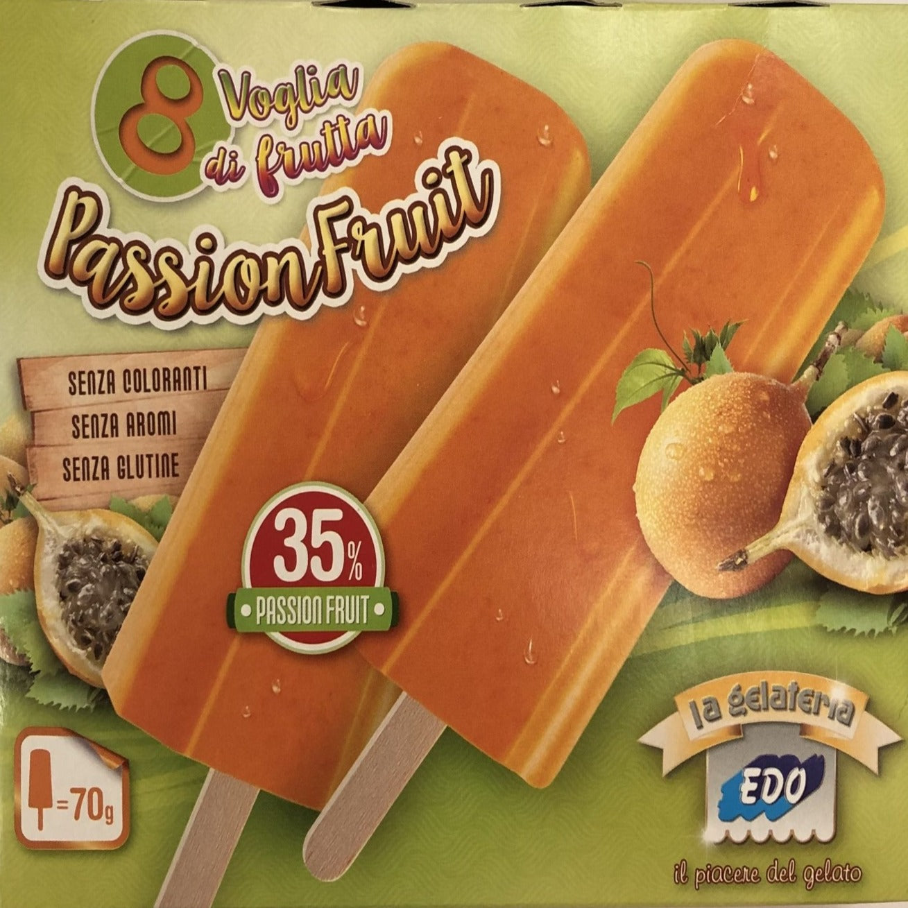 Ghiacciolo Fruttato Passion Fruit  PZ 8