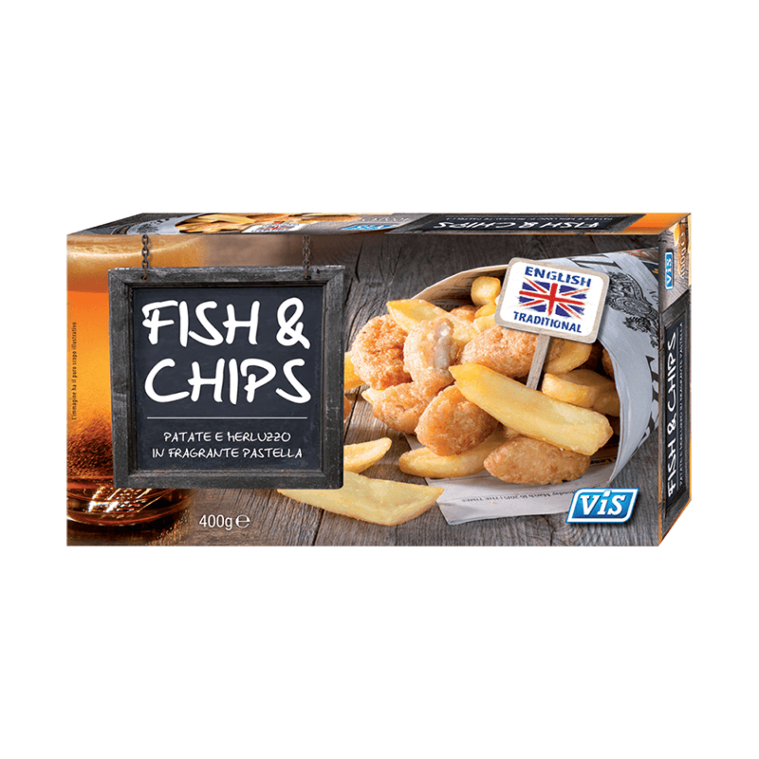 Fish & Chips 400 gr
