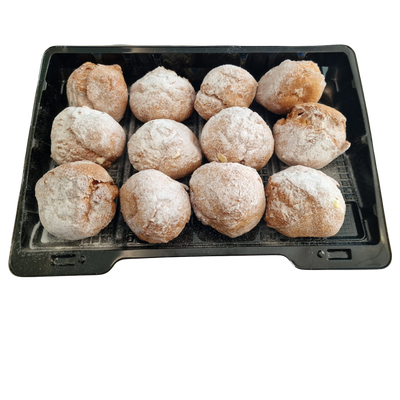 Frittelle ripiene di crema allo zabaione 12 pz