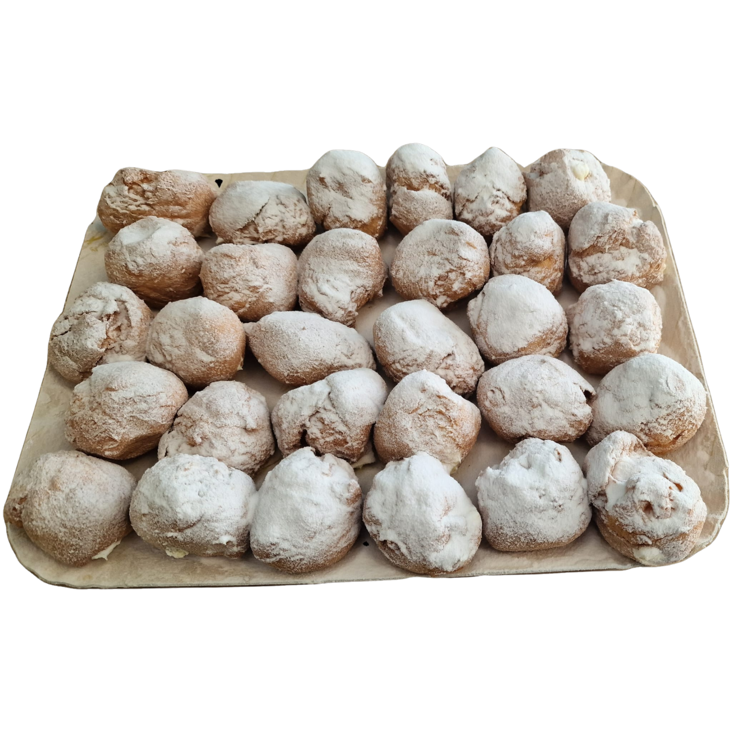 Frittelle ripiene di crema chantilly da 30pz