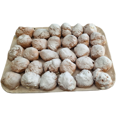 Frittelle ripiene di crema chantilly da 30pz