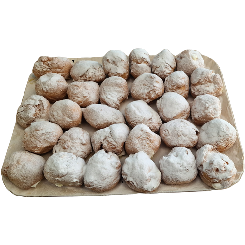 Frittelle ripiene di crema chantilly da 30pz