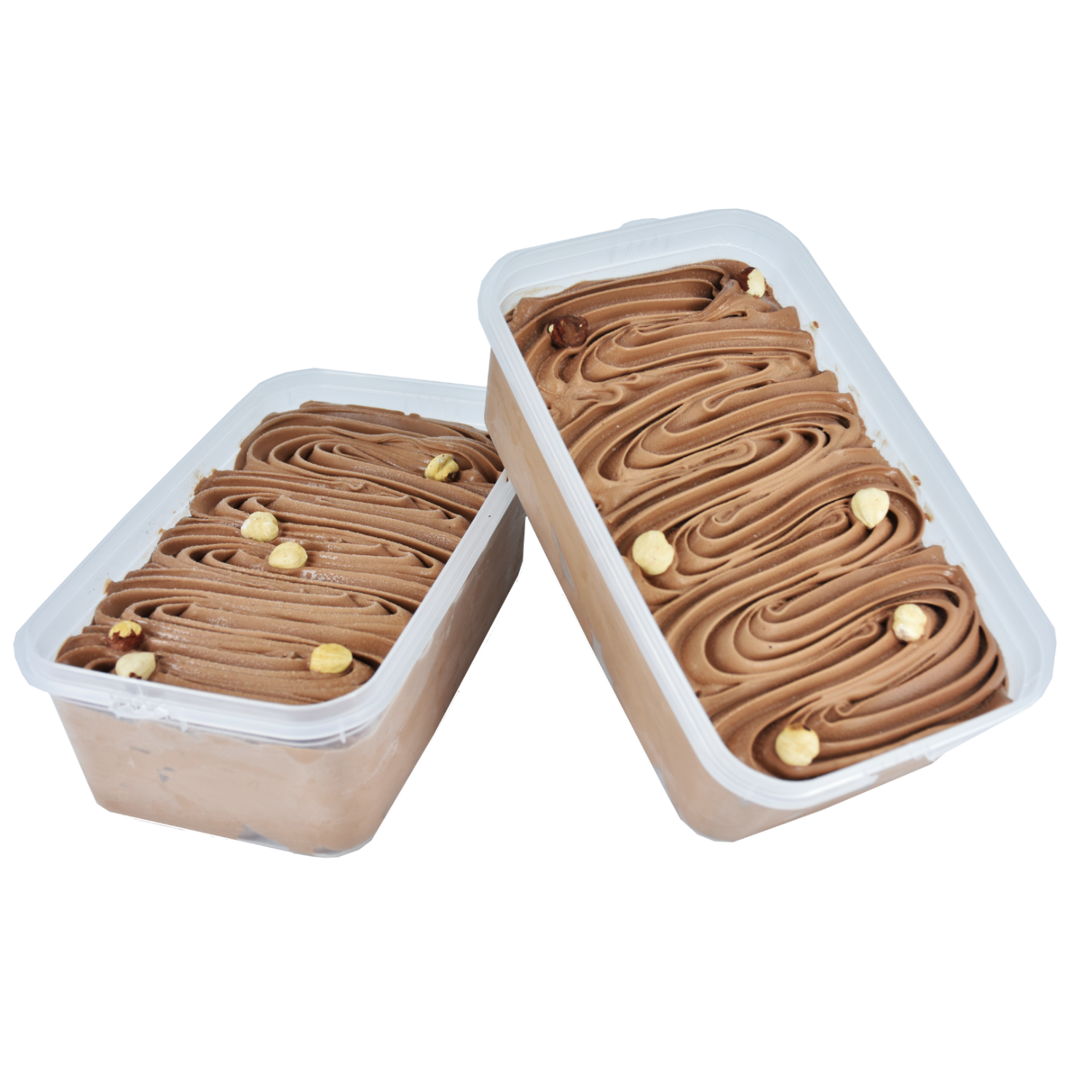 Vaschetta Gelato Bacio Scuro Kg 1,1