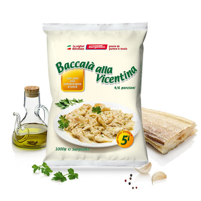 Baccalà alla Vicentina KG 1,0