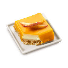 Tortino bio alla crema mango e pesca surgelato